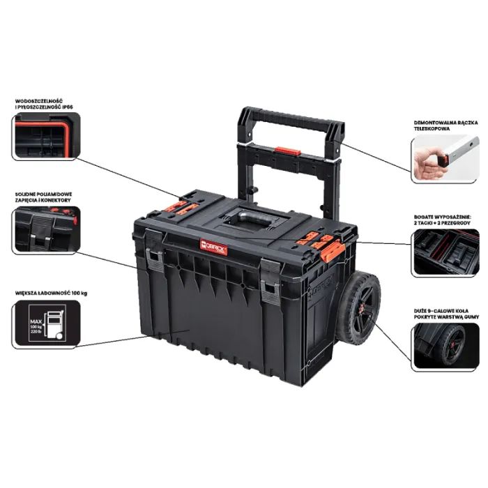 Ящик для инструментов QBRICK SYSTEM ONE Cart 2.0 (SKRWQCOCCZAPG003) изображение 3