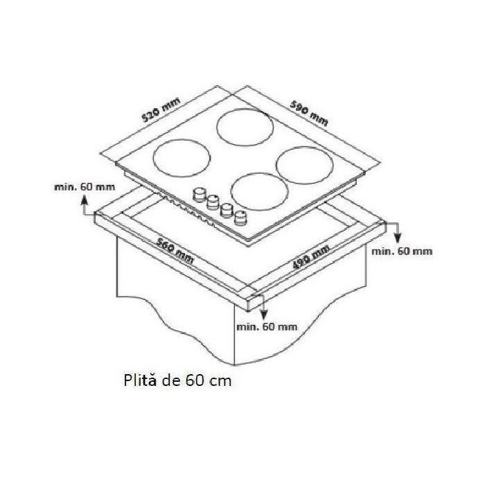 Варочна поверхня HEINNER HBH-S584WI-IX зображення 2