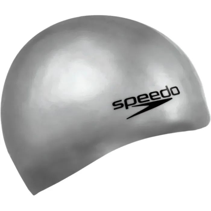 Шапка для плавання Speedo Silc Moud Cap AU сріблястий 8-709849086 OSFM (5051746920768)