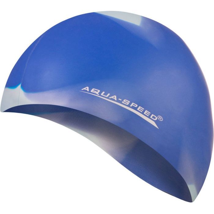 Шапка для плавання Aqua Speed Bunt 4085 113-92 мультиколор Уні OSFM (5908217640857)