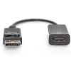 Перехідник DisplayPort to HDMI (M/F) Ultra HD active Digitus (AK-340415-002-S) зображення 2