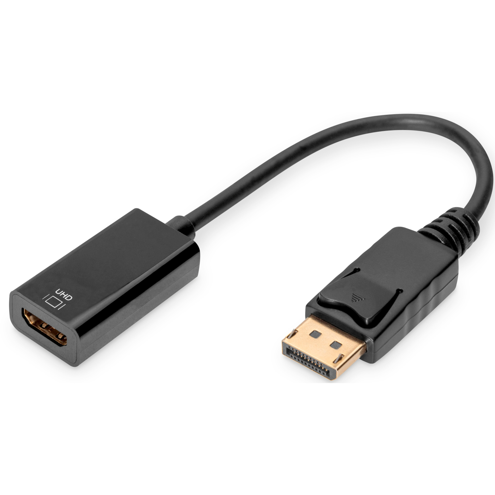 Переходник DisplayPort to HDMI (M/F) Ultra HD active Digitus (AK-340415-002-S)