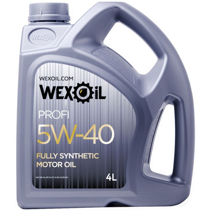 Моторное масло WEXOIL Profi 5w40 4л