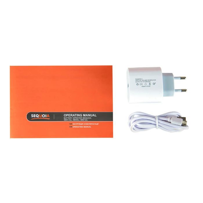 Обприскувач SEQUOIA ранцевий Li-Ion, 3.7, 4Ah, 2 бар, ємність 12 л (SBS12Li) зображення 7