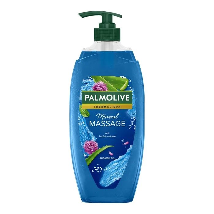 Гель для душу Palmolive Thermal Spa Мінеральний масаж з морською сіллю та алое 750 мл (8718951526624)