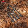 Комплект колышков Naturehike CNH22ZP018 30 см чорний (6927595713280) изображение 4