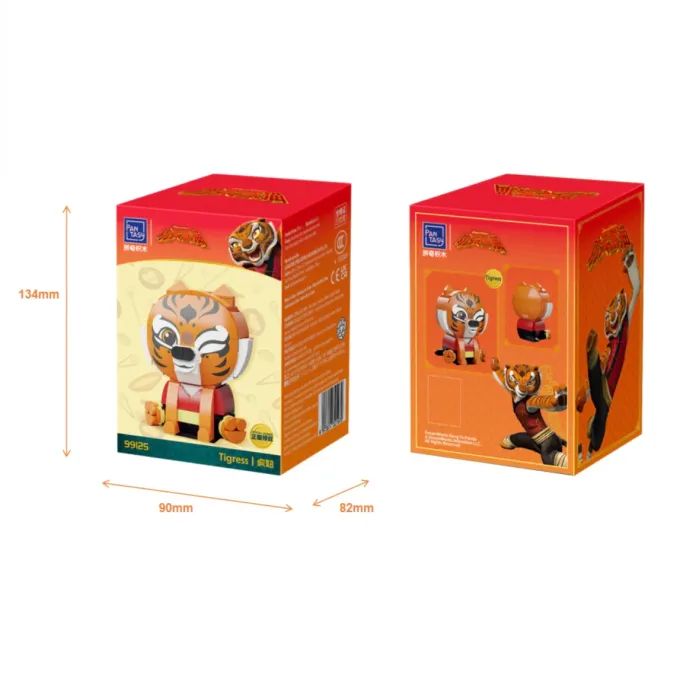 Конструктор Pantasy Kung Fu Panda Серия Сидящий малыш - Тигрица (99125) изображение 5