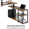 Комп'ютерний стіл OfficePro ODE119WB Brown (ODE119WB) зображення 7