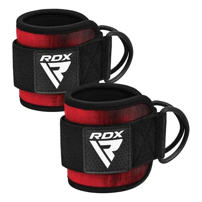 Манжета для тяги RDX A4 Gym Ankle Pro Black Pair (WAN-A4B-P)