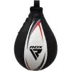 Груша боксерская RDX 2Y Boxing Speed Ball Leather Multi White/Red (2SBL-S2WR) изображение 2