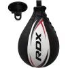 Груша боксерская RDX 2Y Boxing Speed Ball Leather Multi White/Red (2SBL-S2WR)