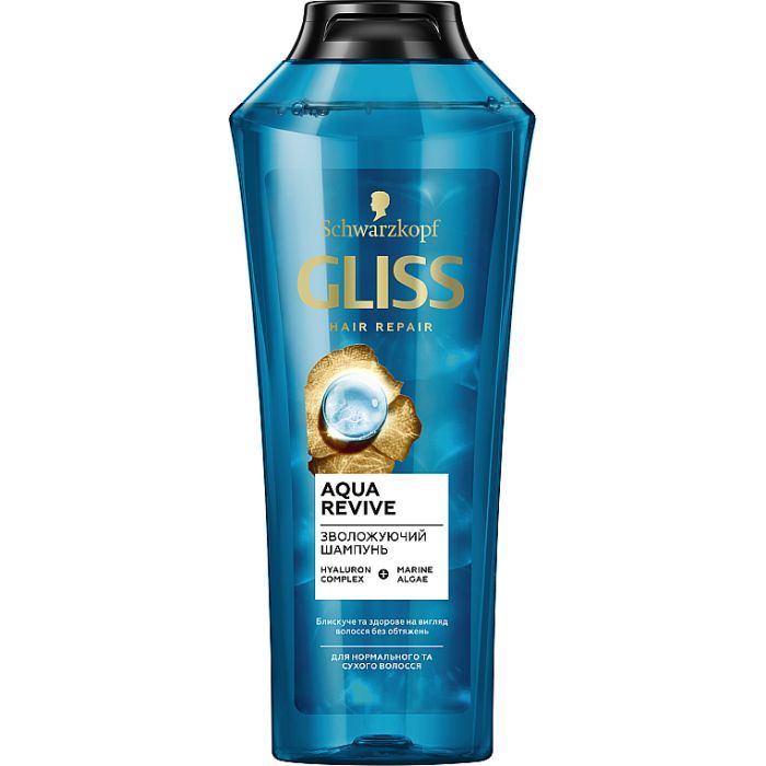 Шампунь Gliss Aqua Revive Moisturizing Shampoo 400 мл (9000101659214)
