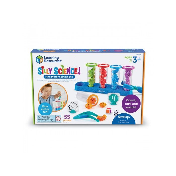 Навчальний набір Learning Resources сортер – Весела наука (LER5542)