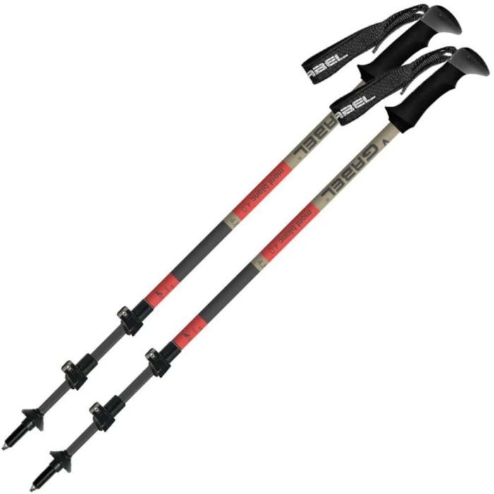Треккинговые палки Gabel Mont Blanc FL 4.0 red (034.0036)