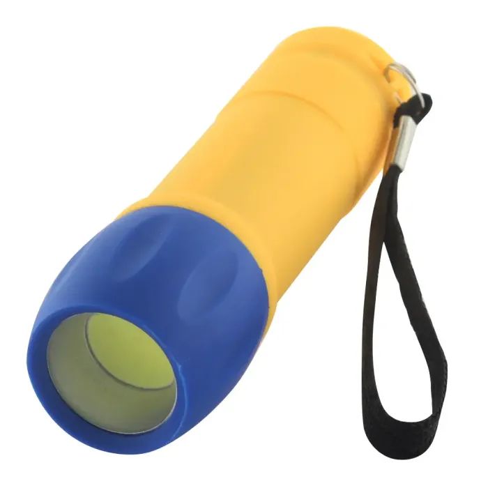 Ліхтар Quantum Smile yellow+blue 3W COB 3xAAA 2шт/уп (QM-FL1045-PB) зображення 2