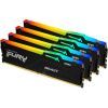 Модуль памяти для компьютера DDR5 128GB (4x32GB) 5600 MHz Beast RGB XMP Kingston Fury (ex.HyperX) (KF556C40BBAK4-128) изображение 2