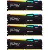 Модуль памяти для компьютера DDR5 128GB (4x32GB) 5600 MHz Beast RGB XMP Kingston Fury (ex.HyperX) (KF556C40BBAK4-128)