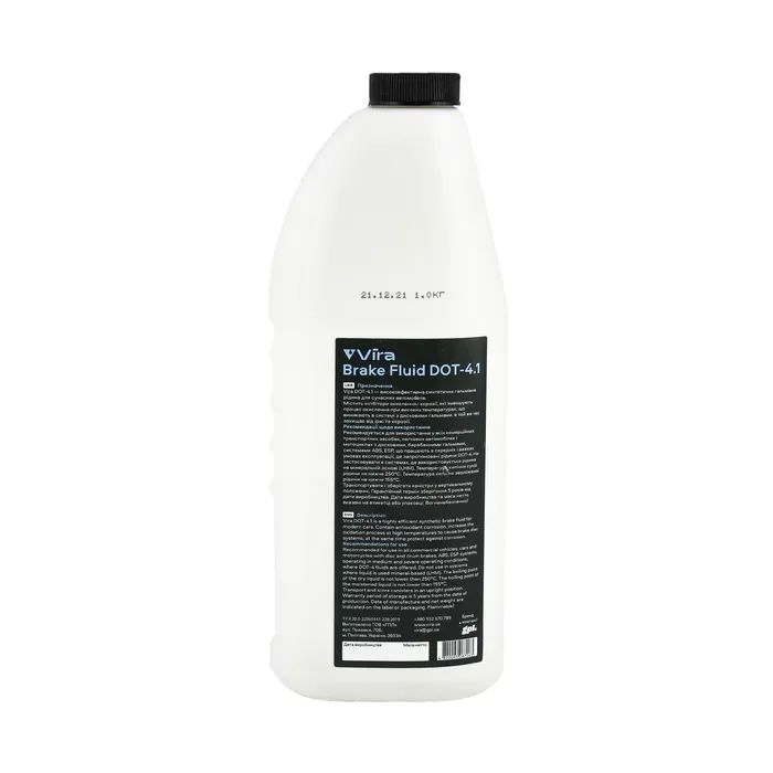 Тормозная жидкость VIRA Brake Fluid DOT-4.1 1 л (VI1102) изображение 3