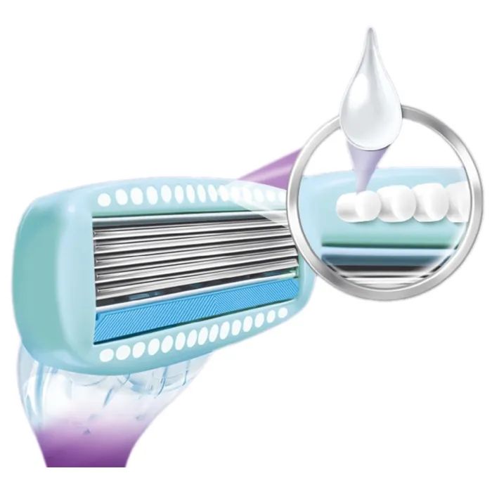Сменные кассеты Wilkinson Sword Hydro Silk 3 шт. (4027800006007) изображение 2