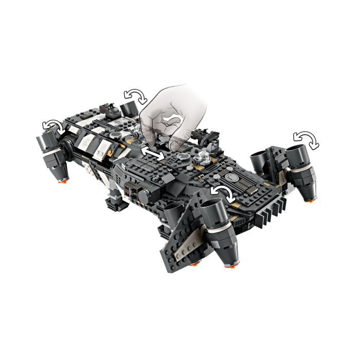 Конструктор LEGO Star Wars The Onyx Cinder Ониксовый пепел 1325 деталей (75374) изображение 4