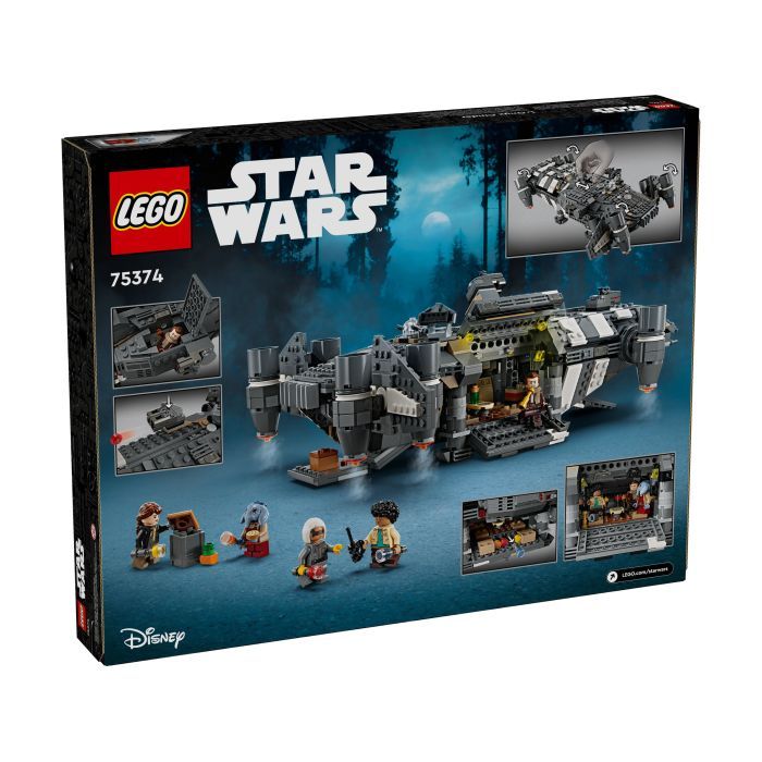Конструктор LEGO Star Wars The Onyx Cinder Ониксовый пепел 1325 деталей (75374) изображение 9
