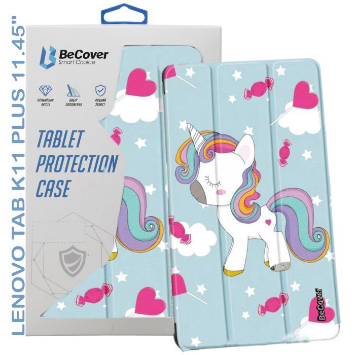 Чехол для планшета BeCover Smart Case Lenovo Tab K11 Plus TB-352F 11.45" Gray (711851) изображение 6