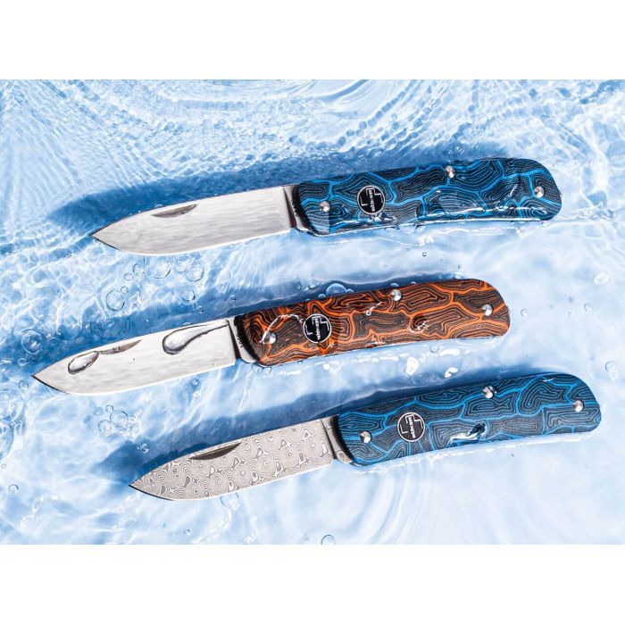 Нож Boker Plus Tech Tool Damast G10 Blue (01BO557) изображение 6