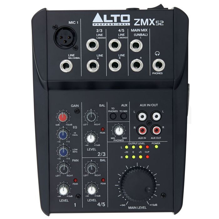 Микшерный пульт Alto Professional ZMX52 изображение 2