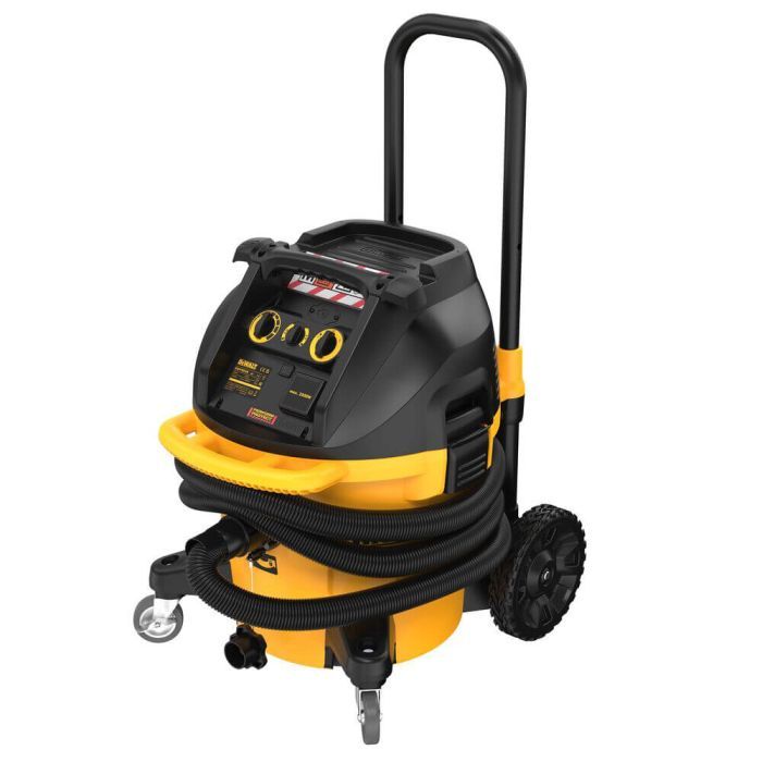 Пилосос будівельний DeWALT 1400 Вт, шланг 4.6 м, 38 л, 15 кг (DWV905M) зображення 3