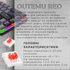 Клавіатура GamePro MK122R Red Swich Low Profile Wireless Dark Gray (MK122R) зображення 6