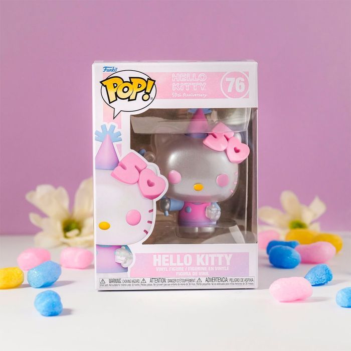 Фигурка Funko Pop серии Sanrio: Hello Kitty - Хелоу Китти с шариком (76090) изображение 2