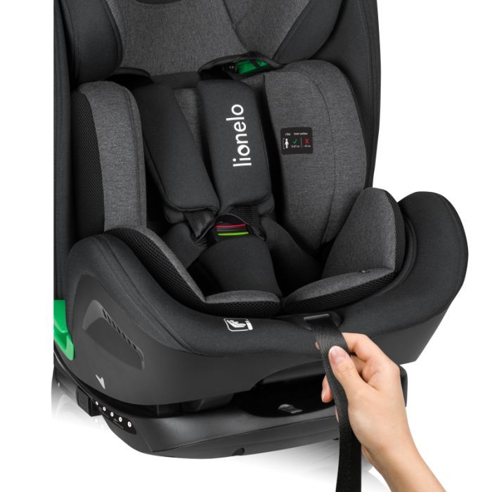 Автокресло Lionelo Harper I-Size Black Carbon (LO-HARPER I-SIZE BLACK CARBON) изображение 8