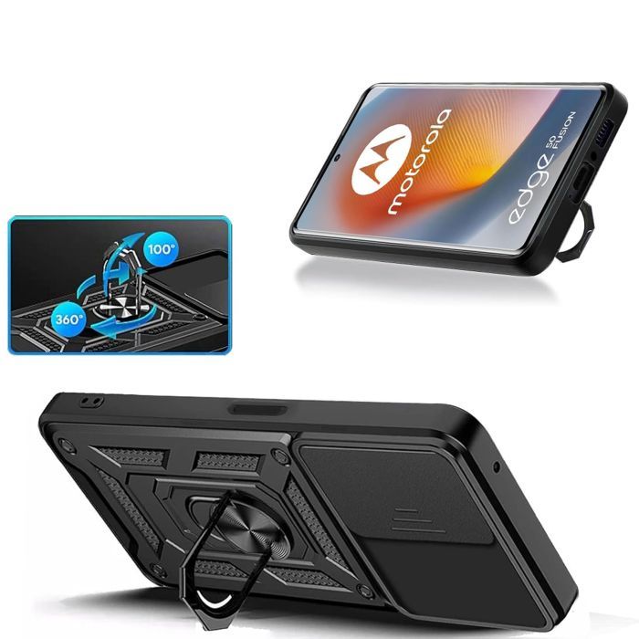 Чехол для мобильного телефона BeCover Military Motorola Edge 50 Fusion Black (712162) изображение 4