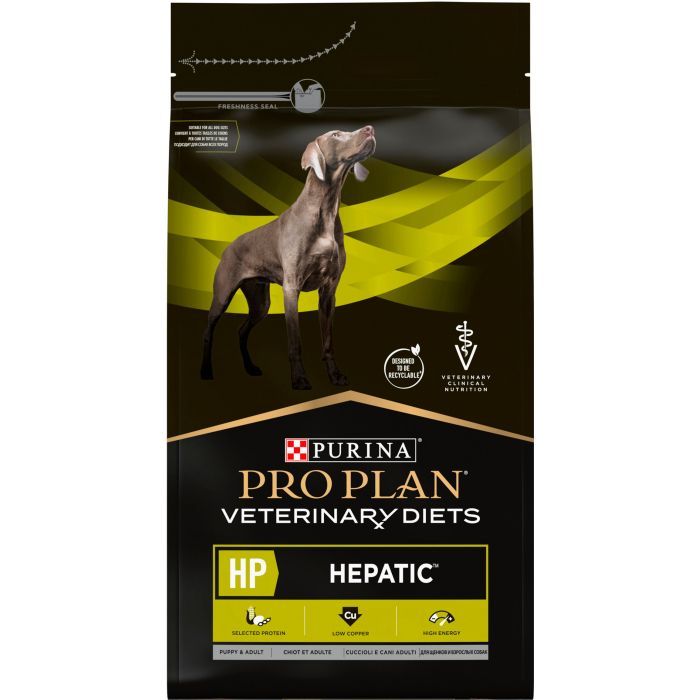 Сухой корм для собак Purina Pro Plan Veterinary Diets HP Hepatic Для поддержания функции печени при хронической печеночной недостаточности 3 кг (7613034996312) изображение 3