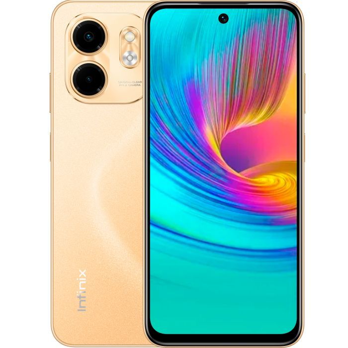 Мобільний телефон Infinix Smart 9 4/128Gb Metallic Black (4894947049910)