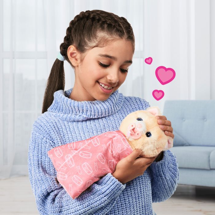 Интерактивная игрушка Moose Little Live Pets Котенок-обнимашка Джинджер (26492) изображение 5