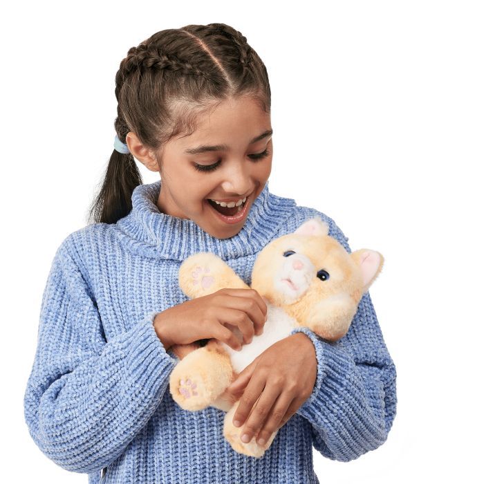 Интерактивная игрушка Moose Little Live Pets Котенок-обнимашка Джинджер (26492) изображение 6