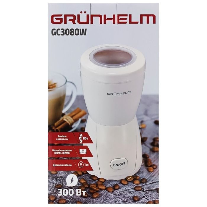 Кофемолка Grunhelm GС-3080W изображение 4