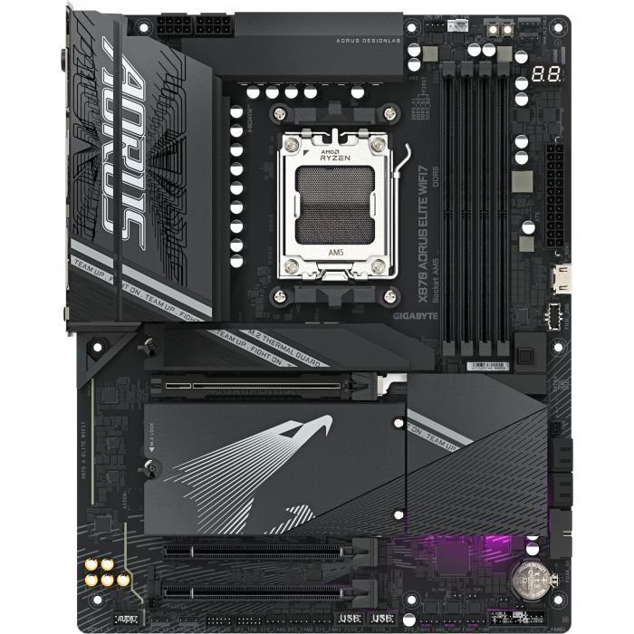 Материнська плата GIGABYTE X870 AORUS ELITE WIFI7 (X870 A ELITE WIFI7) зображення 2