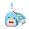 Мягкая игрушка Squishmallows на клипсе - Такседо Сэм 9 см (SQSN00276) изображение 3
