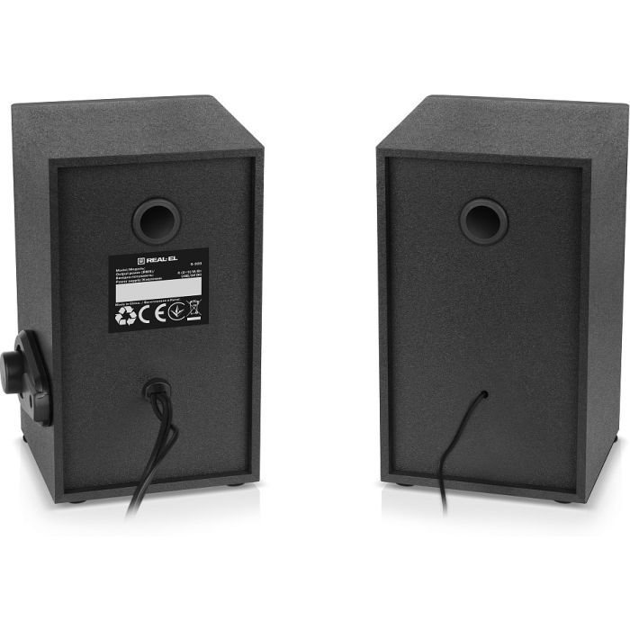 Акустическая система REAL-EL S-228 Black (EL121200014) изображение 8
