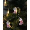 Гирлянда Chomik Носок новогодний 1.65 м 10 LED Теплый белый (5900779854093) изображение 4