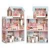 Ігровий набір Ecotoys Ляльковий будинок BIG Fresh Pink (D8112)