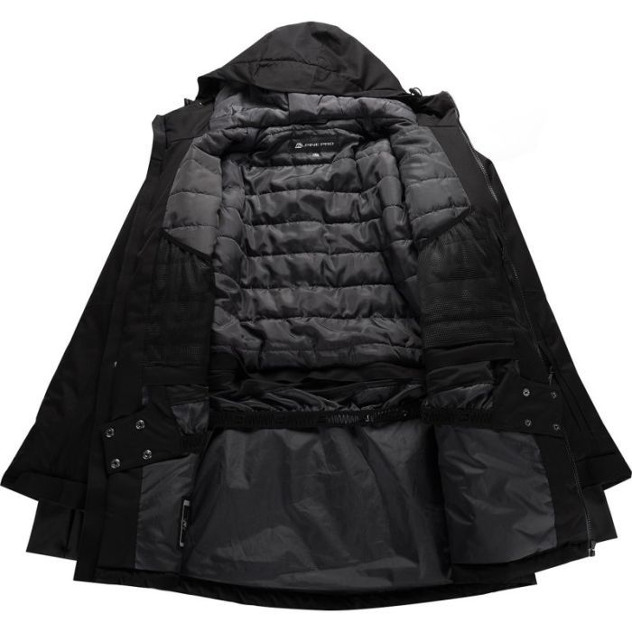 Куртка Alpine Pro Garg MJCD698 990 - L - чорний (007.020.0110) зображення 3