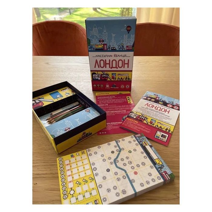 Настольная игра Feelindigo Следующая станция Лондон (Next Station: London) (укр.) (FI23058) изображение 6