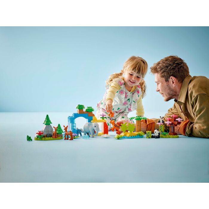 Конструктор LEGO DUPLO Town Сімейства диких тварин 3-в-1 (10446) зображення 9