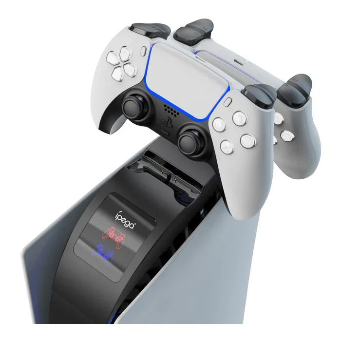 Зарядное устройство iPega PG-P5016 Для геймпадів DualSense PS5 Sony PlayStation 5 Black (PG-P5016) изображение 2