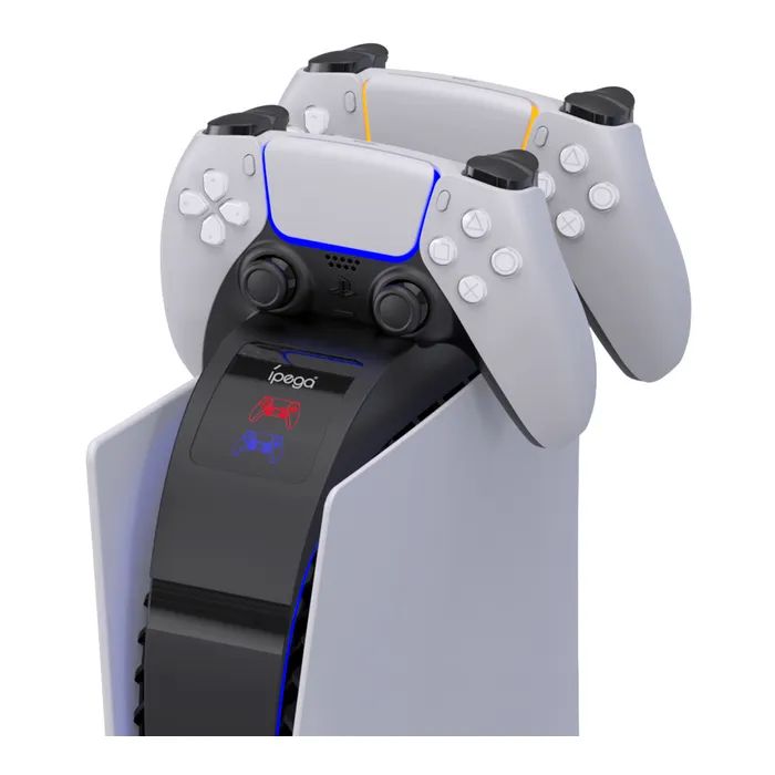 Зарядное устройство iPega PG-P5016 Для геймпадів DualSense PS5 Sony PlayStation 5 Black (PG-P5016) изображение 3