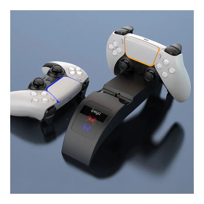 Зарядное устройство iPega PG-P5016 Для геймпадів DualSense PS5 Sony PlayStation 5 Black (PG-P5016) изображение 5