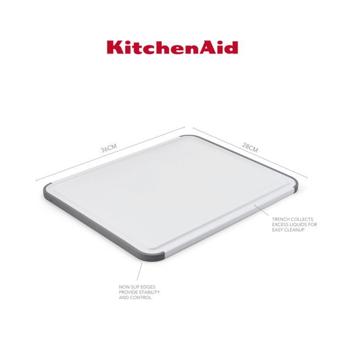Разделочная доска KitchenAid Universal, двостороння, 35,5 х 28 х 1 (KEG700NOSMGA) изображение 5